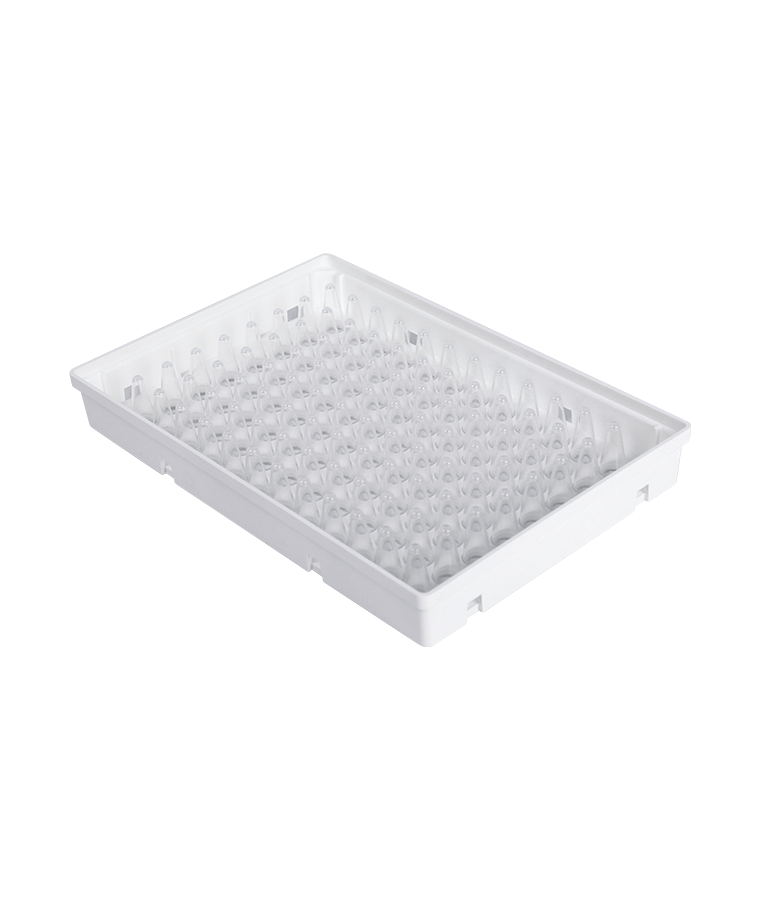 PCR20-C-96-FS-BR 0,2ml placa de PCR de saia completa de 96 poços transparente para Biorad