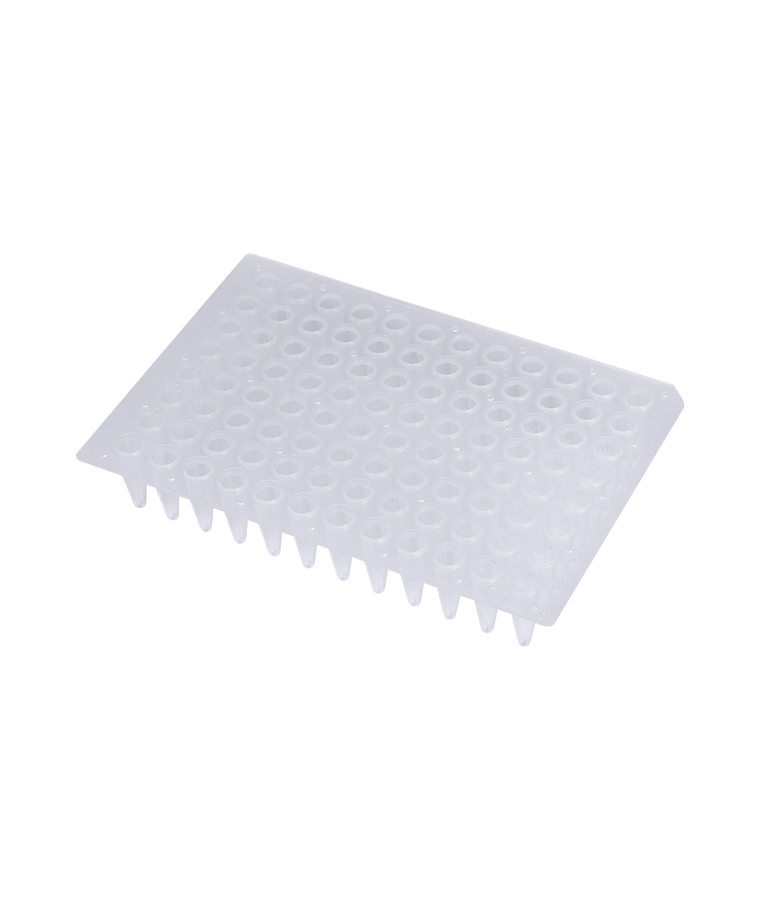 PCR20-C-96-NS 0,2ml placa de PCR transparente de 96 poços sem saia
