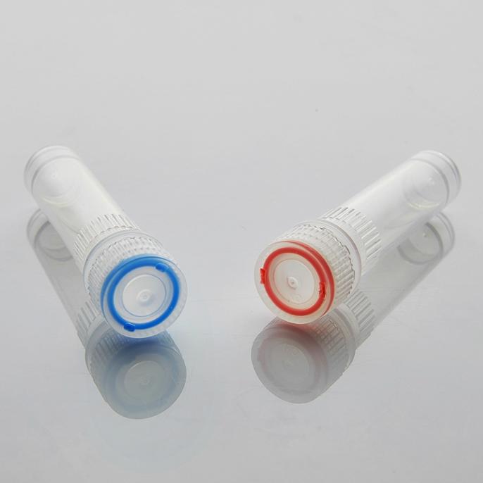 Os tubos criotubos podem suportar temperaturas extremas, como congelamento ou temperaturas ultrabaixas